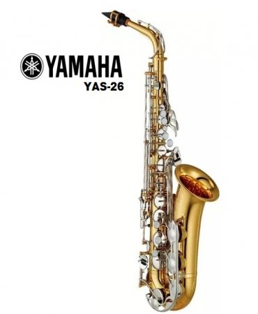 Plaga Enlace De trato fácil Saxo Alto Dorado Yamaha Yas-26 Con Estuche