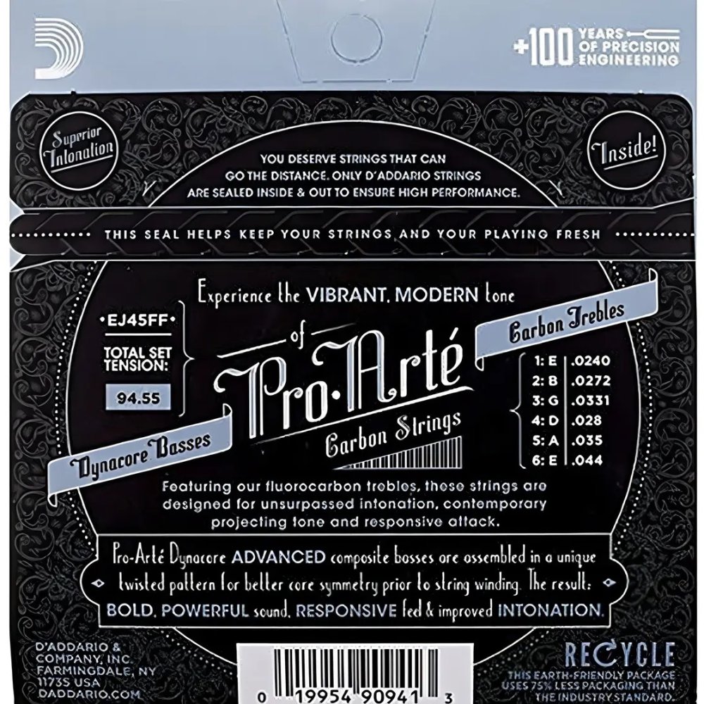 Cuerdas D' Addario Pro Arte Ej45FF