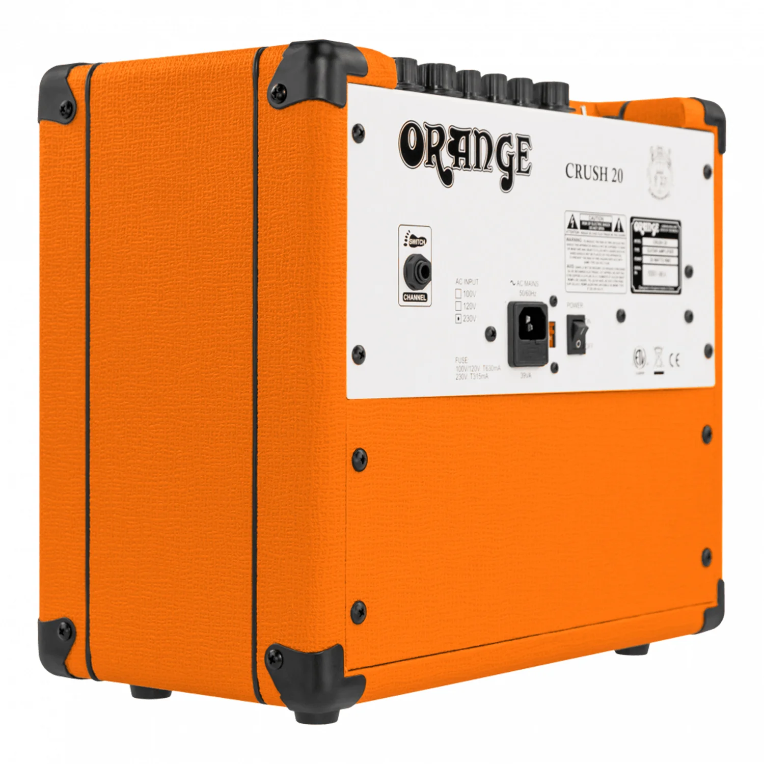 Amplificador Orange Crush 20 Combo De 20 W. P/Guitarra